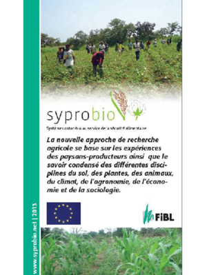 syprobio - Systèmes coton-bio au service de la sécurité alimentaire