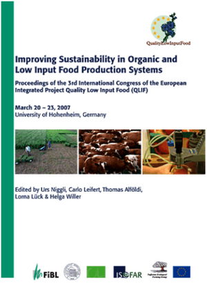 Improving Sustainability in Organic and Low Input Food Production Systems