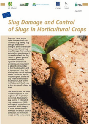Slug Damage and Control of Slugs in Horticultural Crops