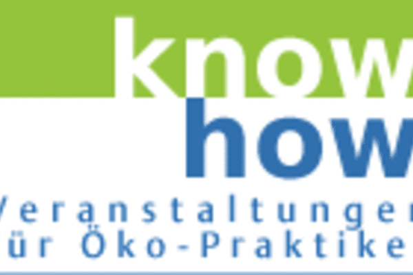 Logo Know-How-Veranstaltungen für Öko-Praktiker