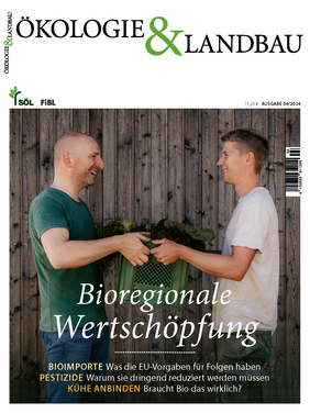 Cover: Ökologie & Landbau, Ausgabe 4, 2024.