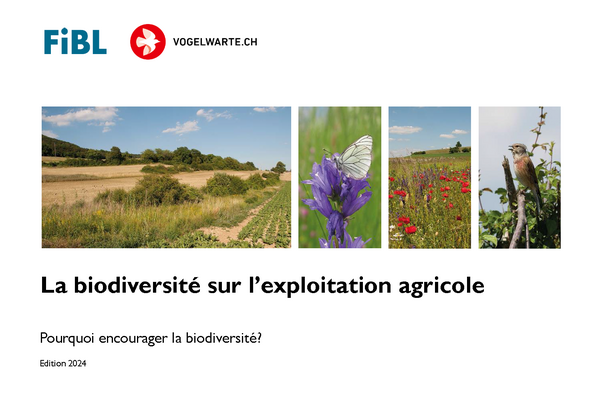 Cover: Collection de diapositives "La biodiversité sur l'exploitation agricole"
