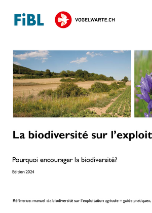 Collection de diapositives: La biodiversité sur l'exploitation agricole