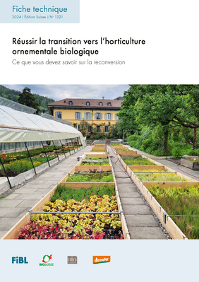 Cover: Réussir la transition vers l'horticulture ornementale biologique