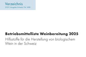 Betriebsmittelliste Weinbereitung 2025.