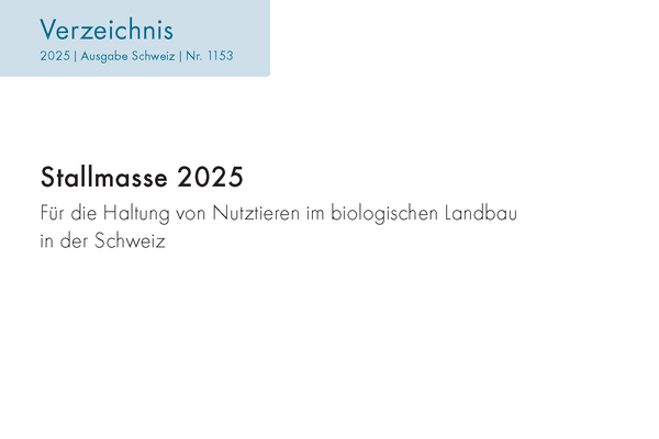 Cover: Verzeichnis "Stallmase 2024"