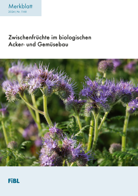 Cover: Zwischenfrüchte im biologischen Acker- und Gemüsebau.