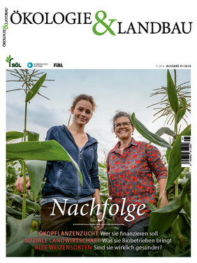 Cover Ökologie & Landbau Ausgabe 1/2025.