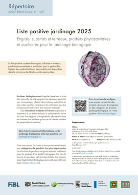 Cover: Liste positive.