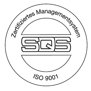 Logo ISO 9001.