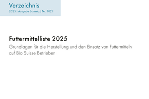 Cover: Futtermittelliste 2024.