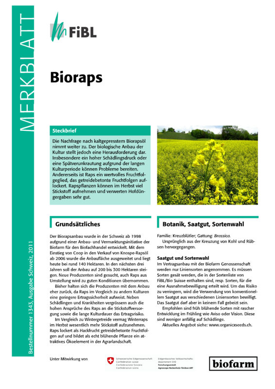 Cover: Bioraps