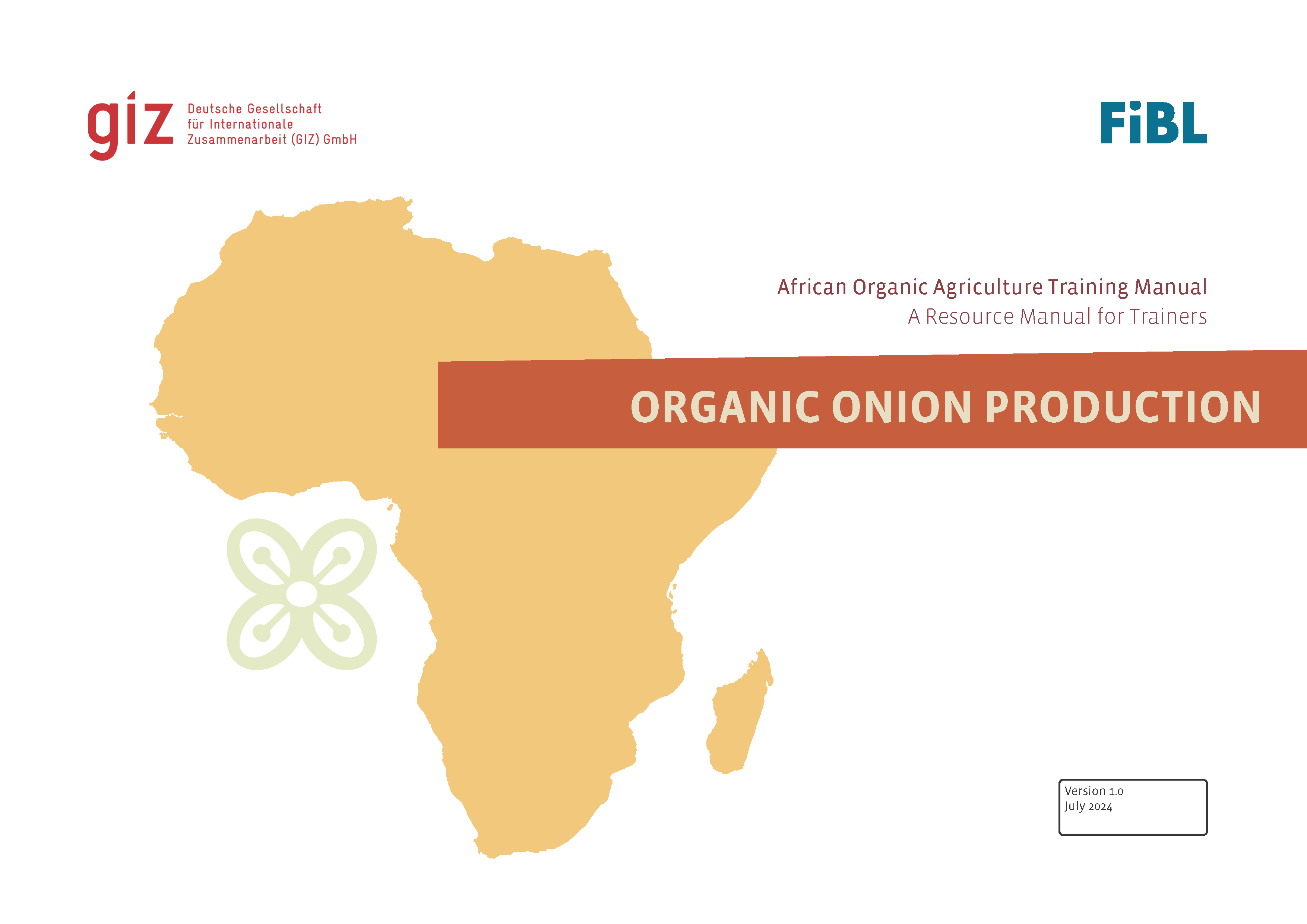 Cover: Organic onion production