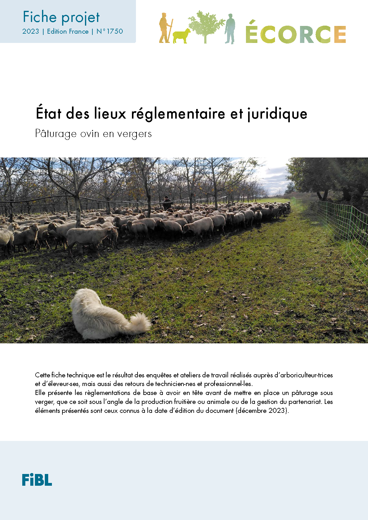 Cover: État des lieux réglementaire et juridique